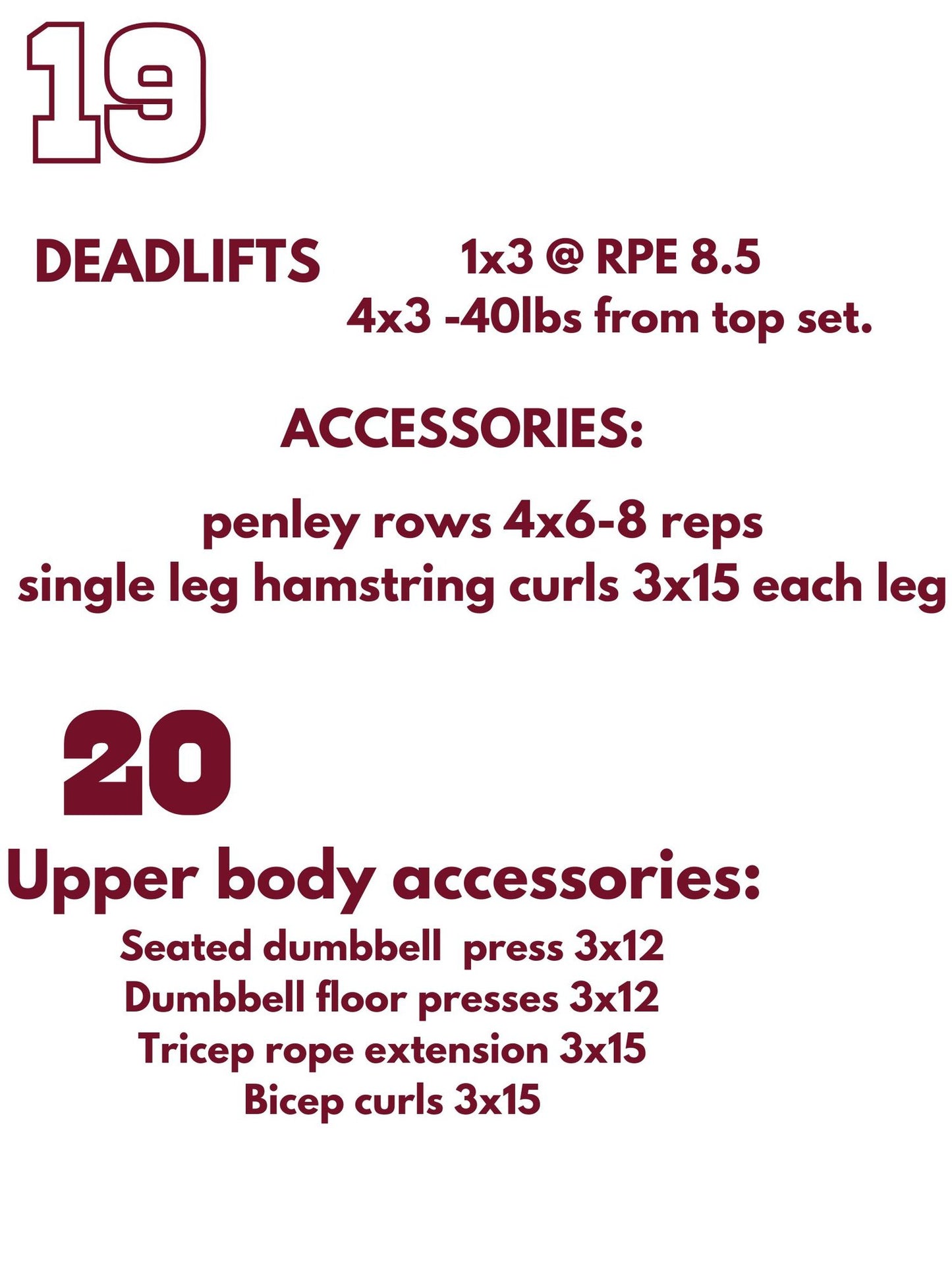 30 Day Strength Protocol